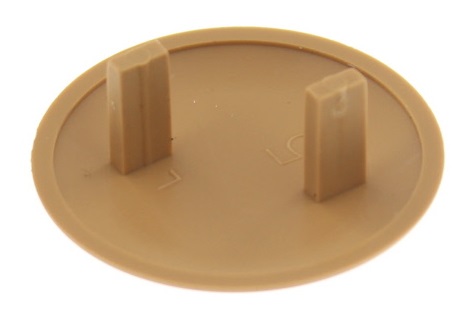 Applecherry 6mm KD Fitting Cap (offset pins) - 33mm diameter