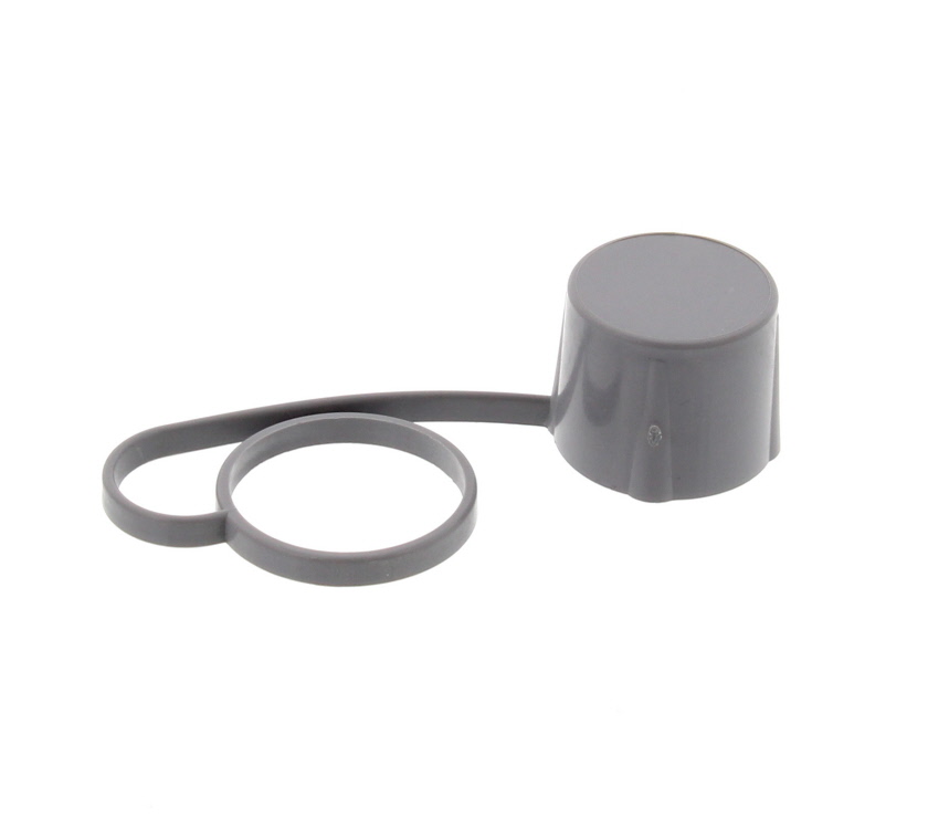 28mm Waste Drain Tap Cap Only Grey