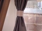 S5 Champagne Set Of Curtains Non Standard Panama