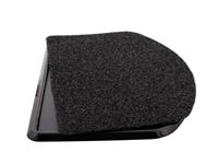 Black Curved Safety Tray & Plain Mat