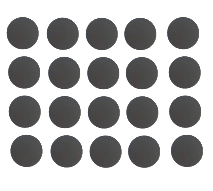 Read more about 20x Bailey Grau Self Adhesive Screw Cover 19mm  product image