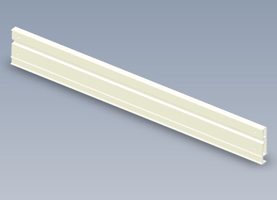 Read more about White Plastic Drawer Rear Panel 613mm product image