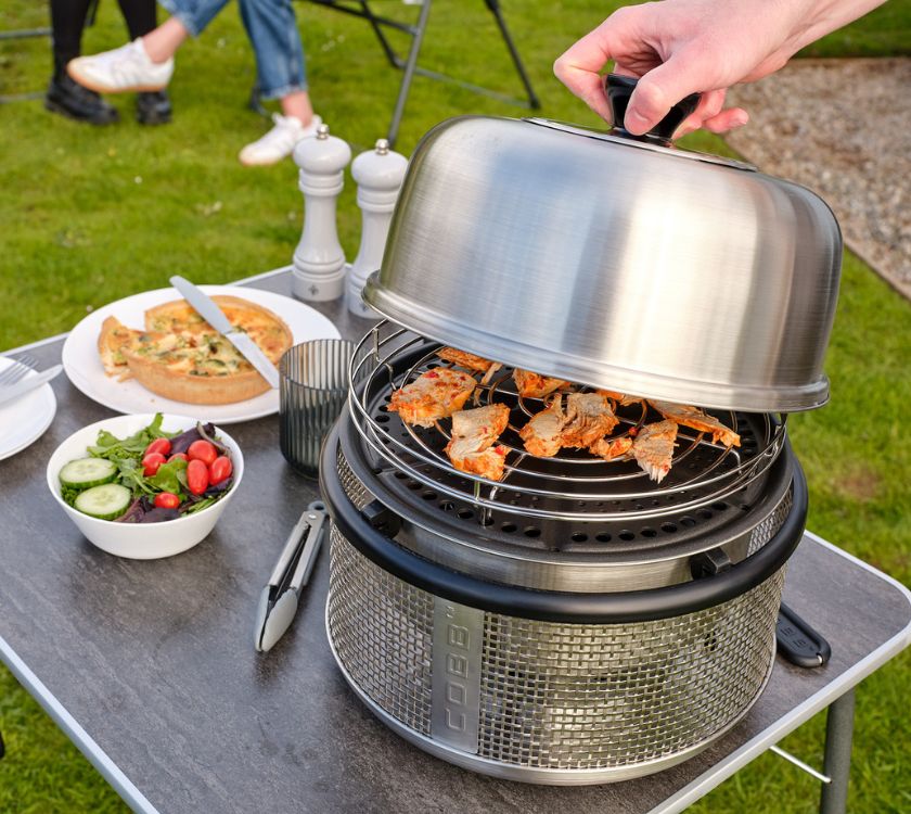 Cobb Premier Air, Carry Bag and Cobb Roast Rack