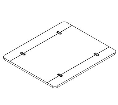 AG1 Folding Freestanding Table Top Kit