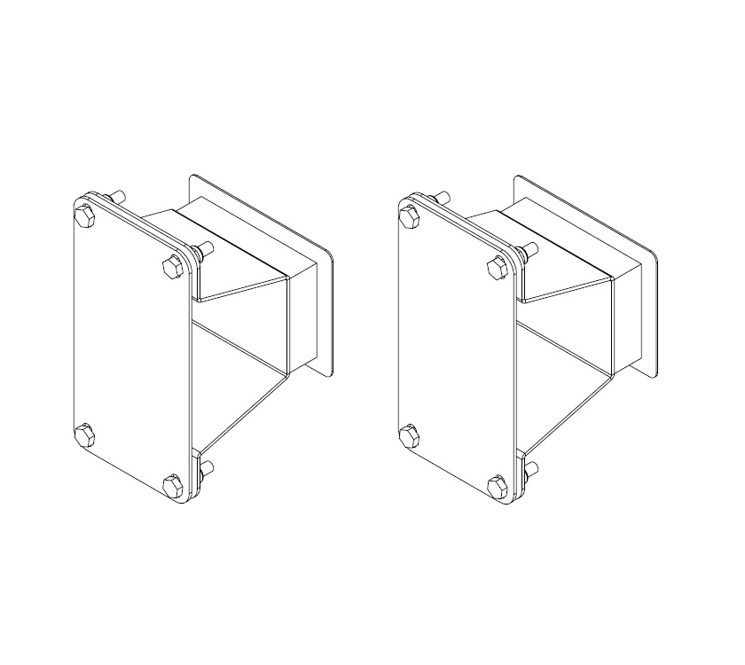 Discovery Storage Box Rear Fitting Set