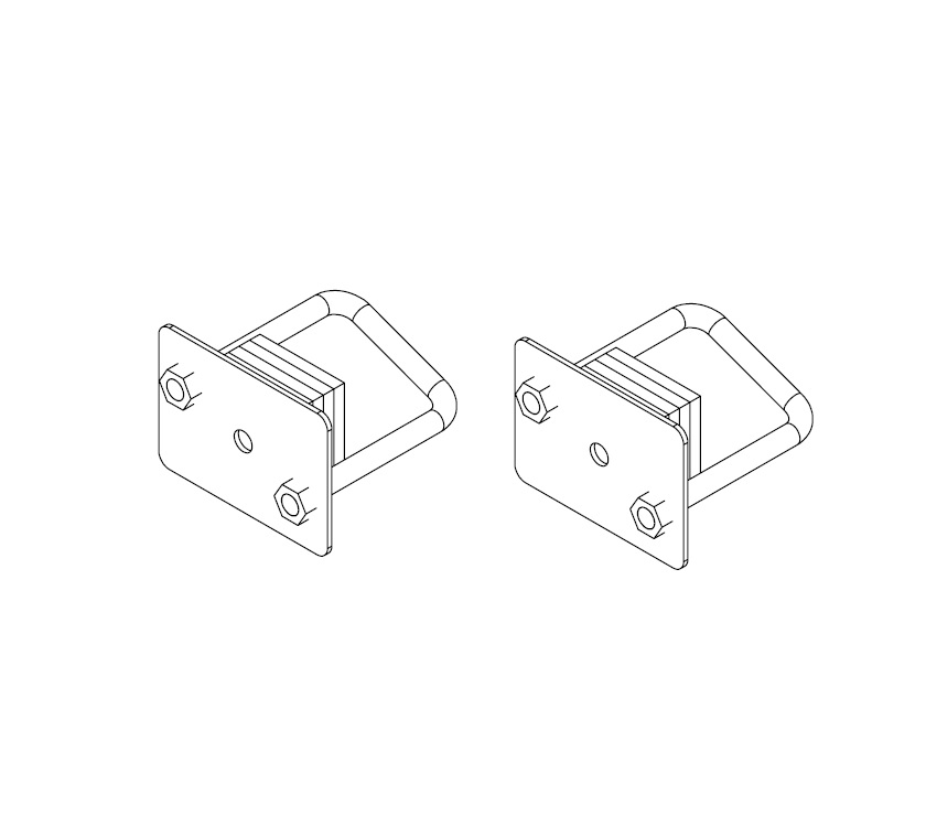 Discovery Storage Box Rear Fitting Set (Motorhome)