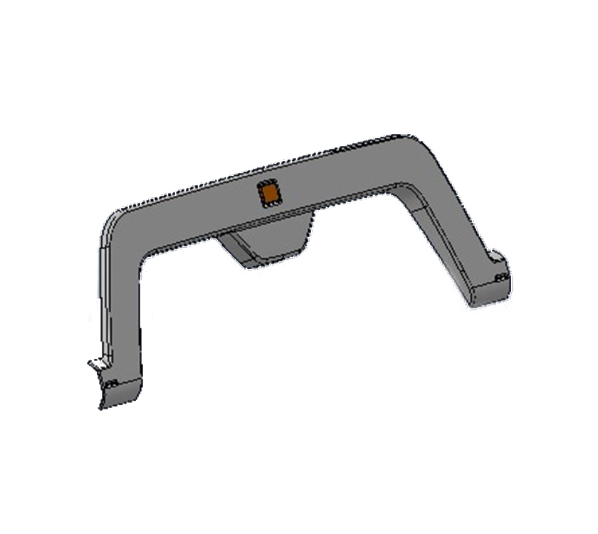 UN4 Double Wheel Arch Spat Assembly