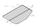 DY1 D4-4 Fixed Bed Frame & Slats Assembly