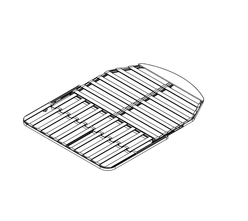 STD Island Bed Top Frame Sub Assembly