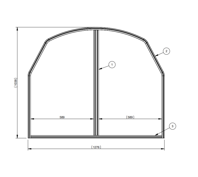 Read more about STD ISLAND BED FRONT TOP FRAME SUB-ASSY product image