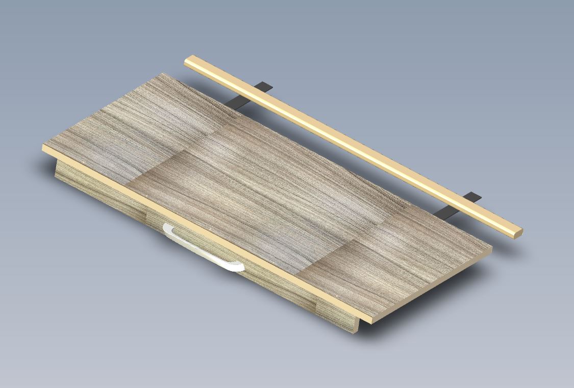 Read more about UN5 STD FRONT LOUNGE PULL-OUT SLAT SUB-ASM product image