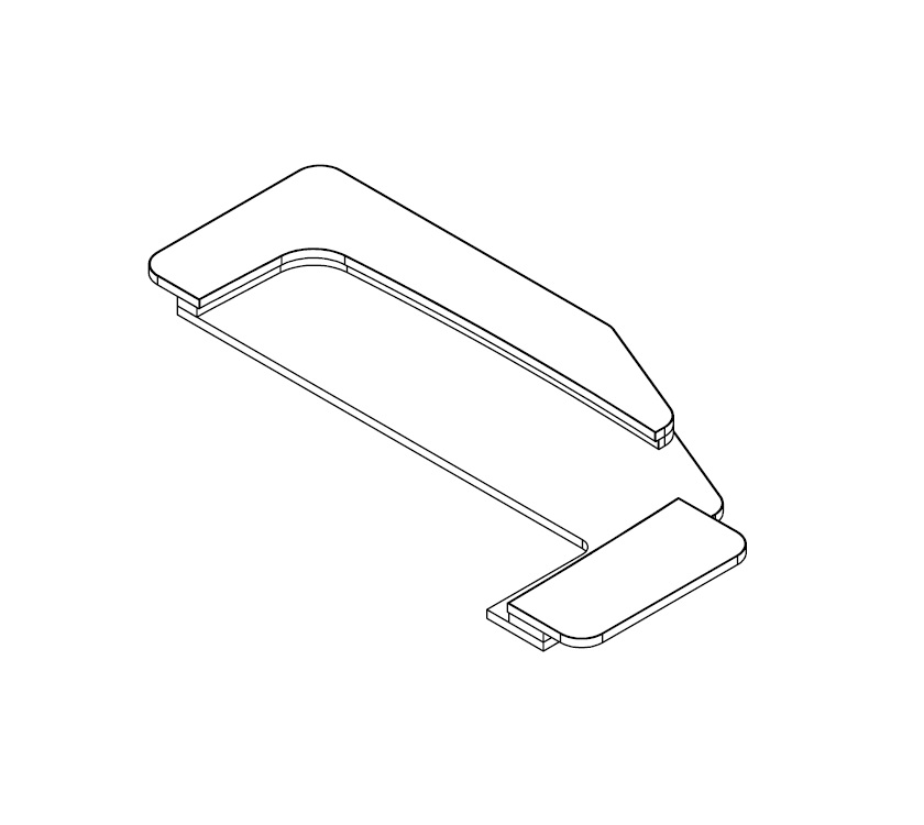 EV1 75-4 Optional Travel Seat Bed Support ASM