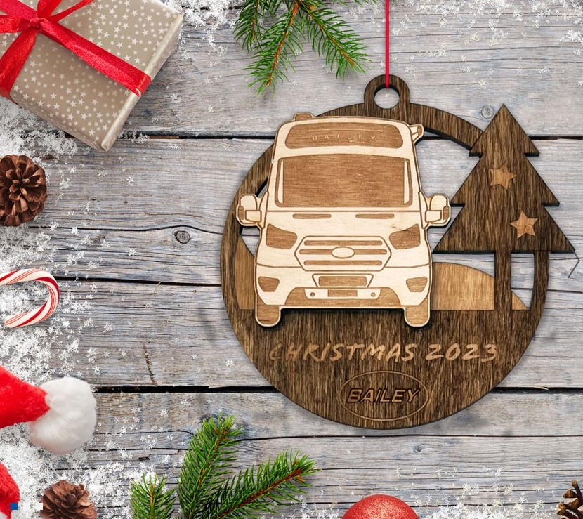 Bailey Festive Fundraiser Bauble – Campervan