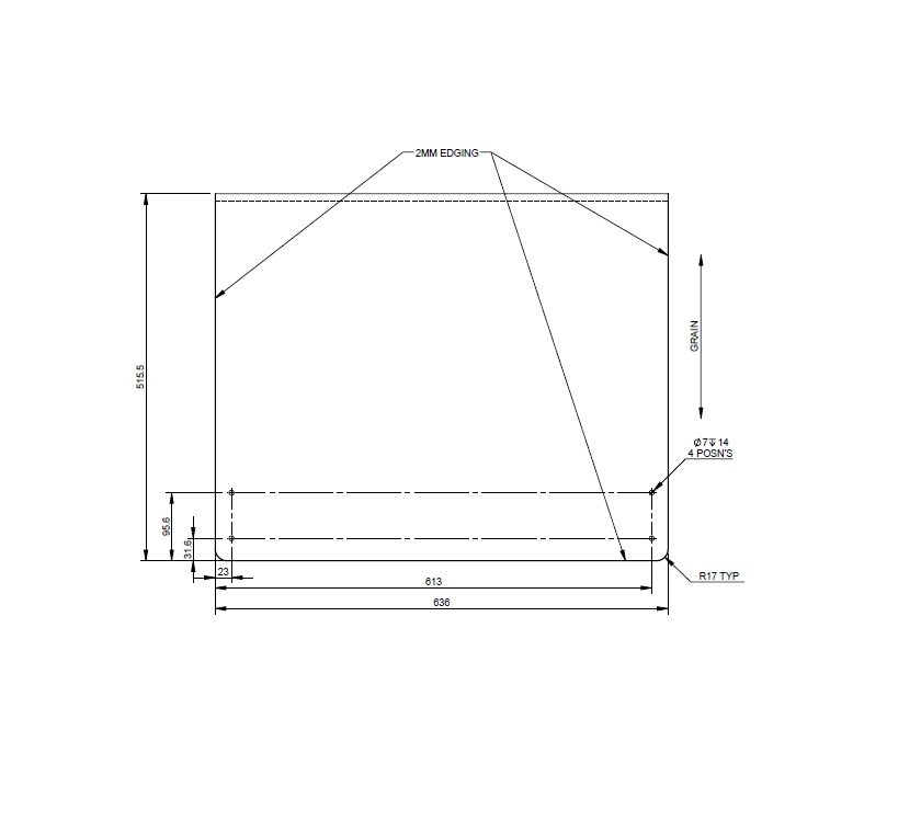 Read more about Autograph II 79-4T Bedroom Second Step Hatch Door product image