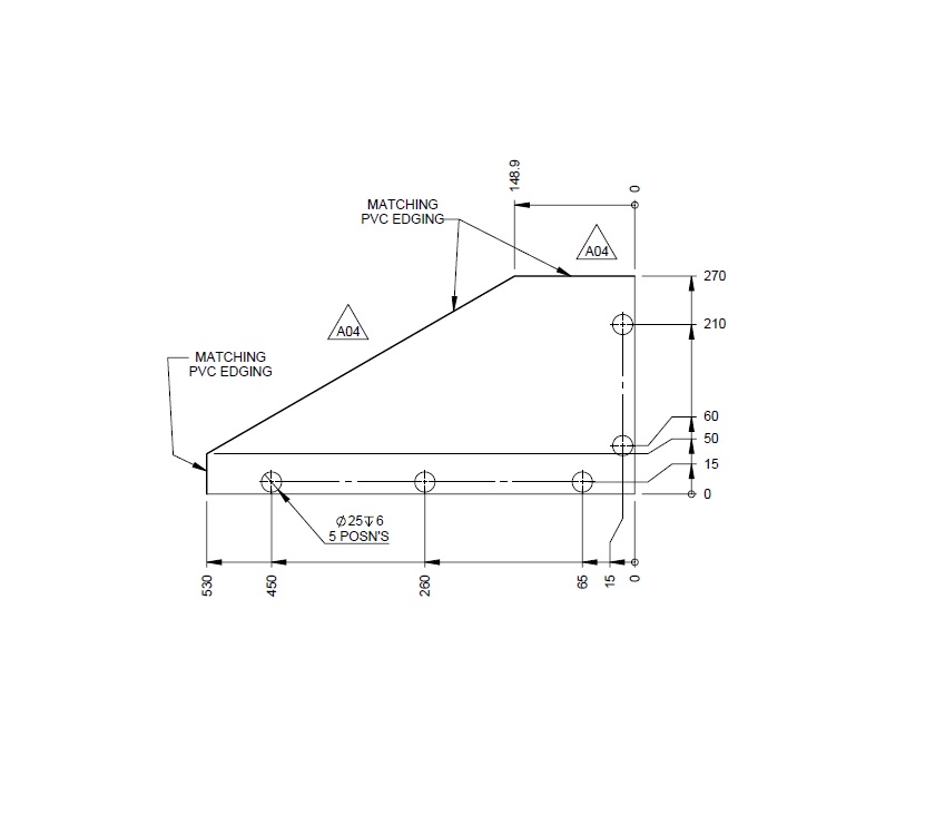 Read more about AH2 79-4 Island Bed O/S Cabinet Worktop (Rev A04) product image