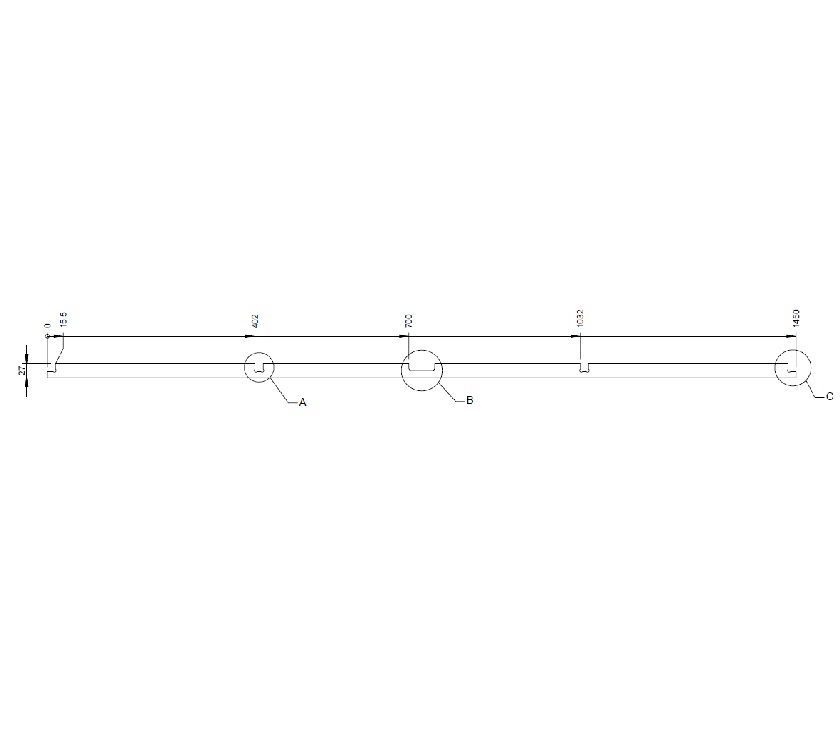 Read more about AH2 79-4 Rear Headboard Horizontal Upper Former product image