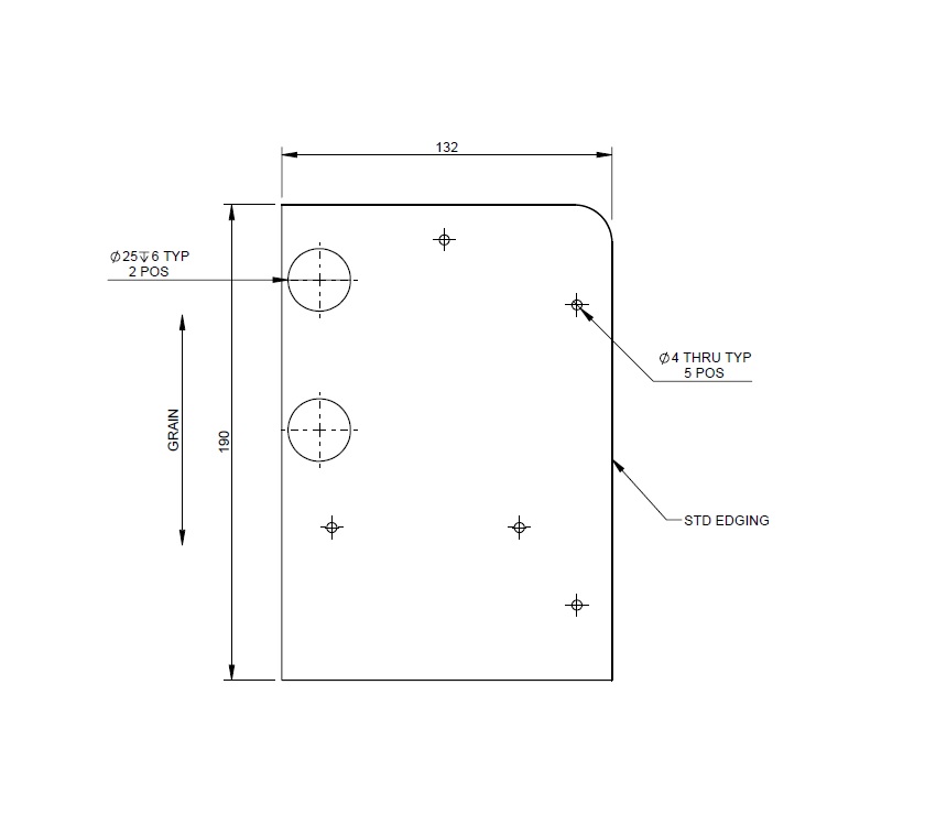 Read more about AH2 75-4 Lounge O/S Front Box L/H Panel product image