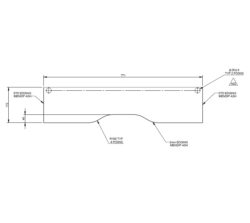 Read more about Auto II 79-6 Rear Lounge False Floor Front Fascia product image