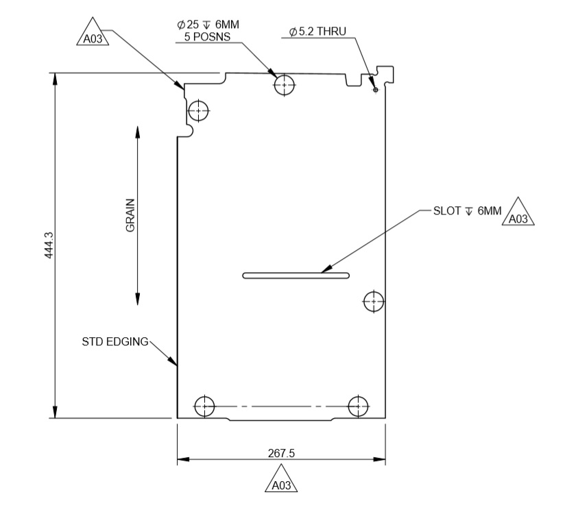 Read more about PX1 PS6 Grande O/S Front Locker Divider product image