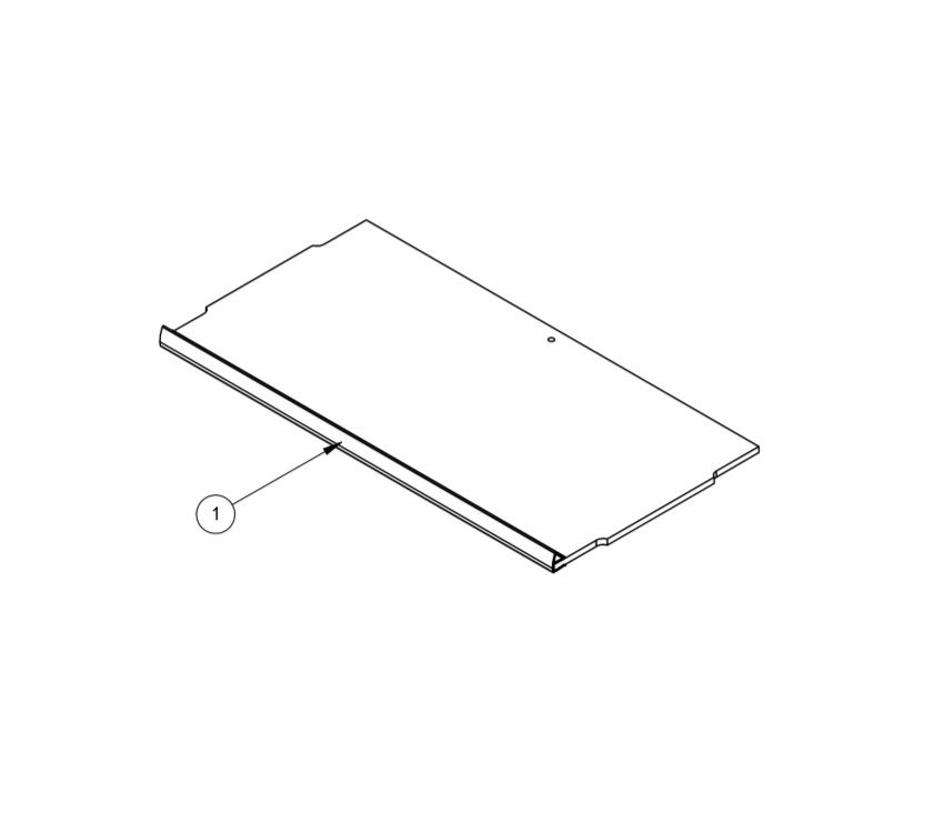 Read more about PX1 PS6 O/S Front Locker Shelf 450mm product image