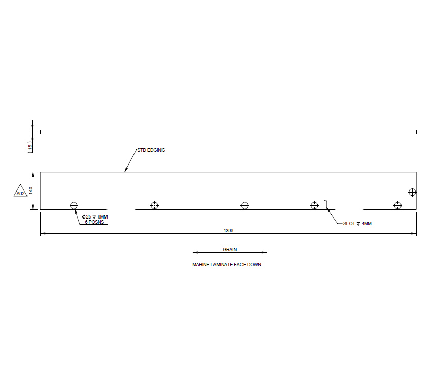 Read more about PX1 642 650 Rear TC Robe Face L/H product image