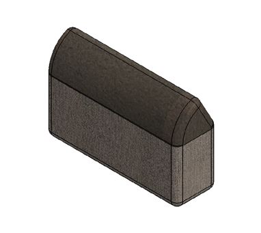 PS6 Grande Front Bulkhead Backrest Cushion