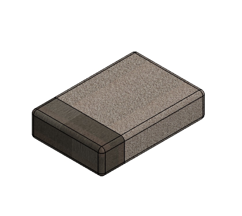PS6 Grande Bulkhead Base Cushion 407x595x140mm