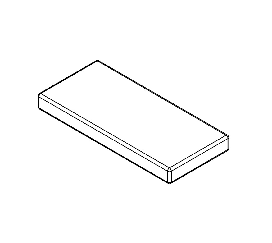 Read more about PX1 Front Base 1390x635x140 Brockwell (Foam) product image