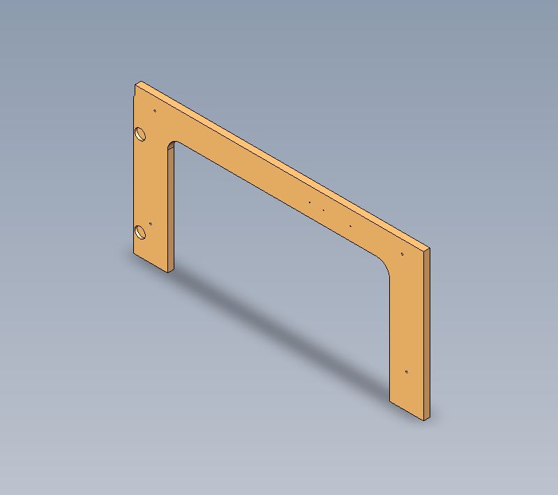 Read more about PS6 STD G-SHAPE LOUNGE O/S BUNK L/H HINGE SUPPORT product image