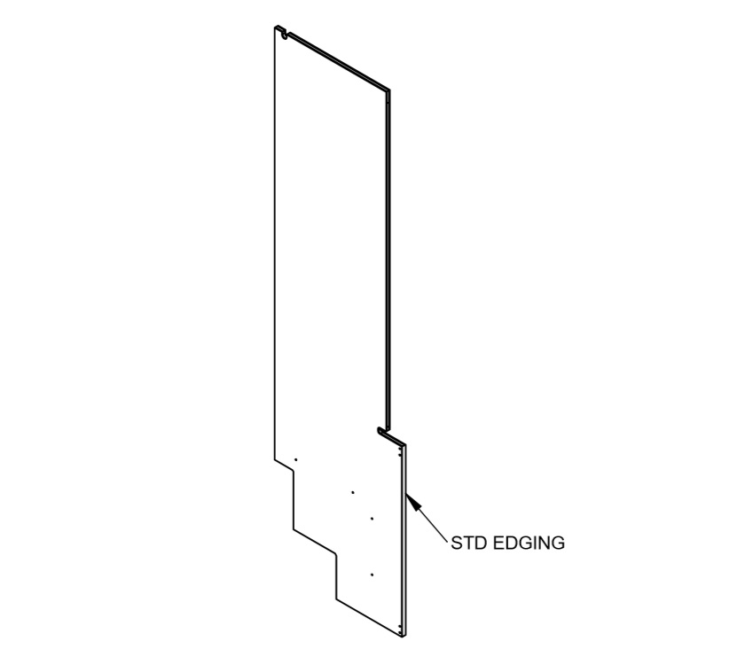 Read more about PX1 644 R/H Bedside Robe L/H Cheek product image