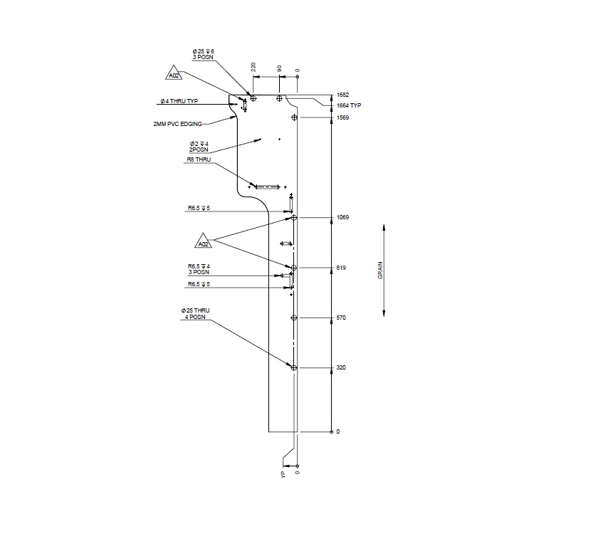 Read more about UN4 Merida Kitchen Locker L/H Cheek product image