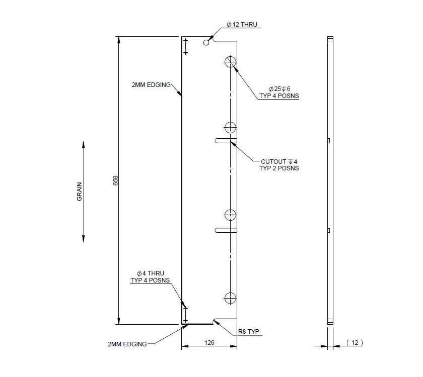 PS6 TUR PAL TC Cupboard L/H Upright
