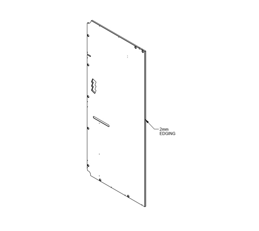 PS6 Grande Messina Robe Sliding Door Cheek