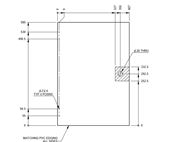 PS6 Mid Washroom Cupboard Door 585x407x15mm (A05)