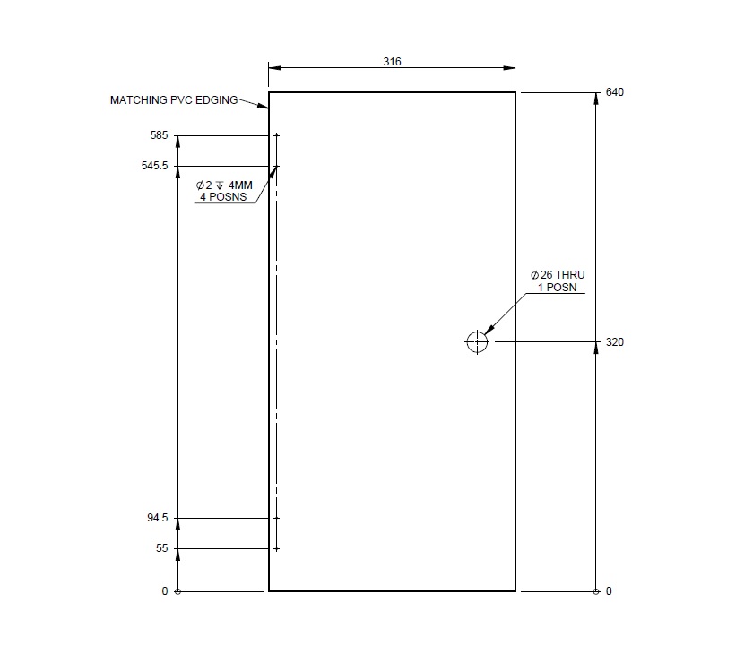 Read more about PS6 Rear Vanity Unit Door 640x316x15mm (Rev A03) product image