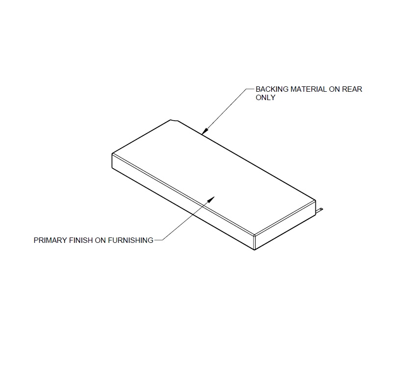 AL1 70-6 N/S Rear Lounge Base Cushion - Portland