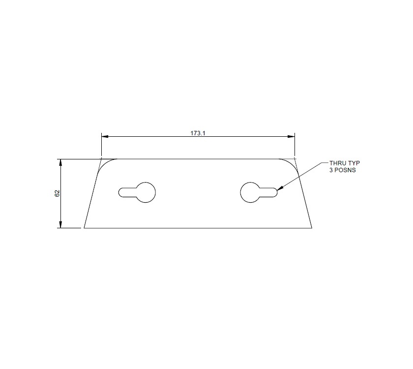 Read more about AL1 70-6 DD Bed Bracket Cover Wandsworth product image