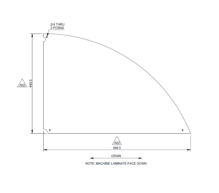 PX1 PS6 STD O/S Front Locker Dome Fascia