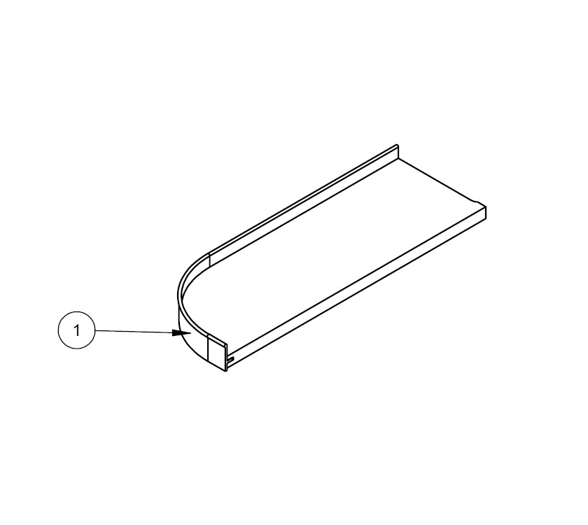 Read more about PX1 PS6 N/S Rear Locker Small Shelf product image