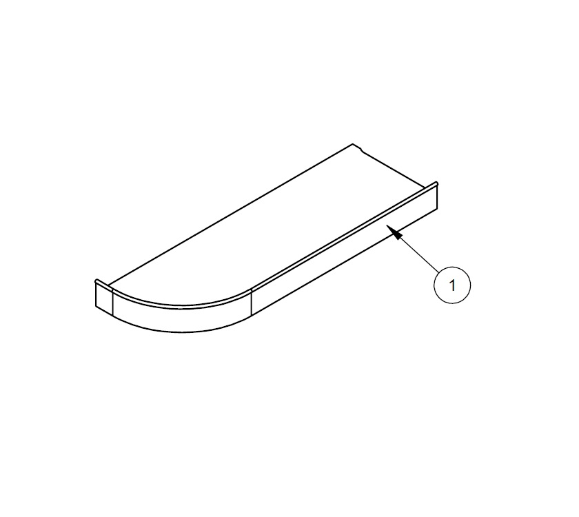 Read more about PX1 PS6 O/S Rear Locker Small Shelf product image