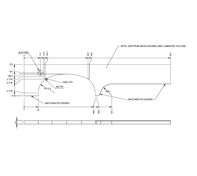 Read more about AL1 ALSE 706 Vanity Unit Worktop (Revision A01) product image