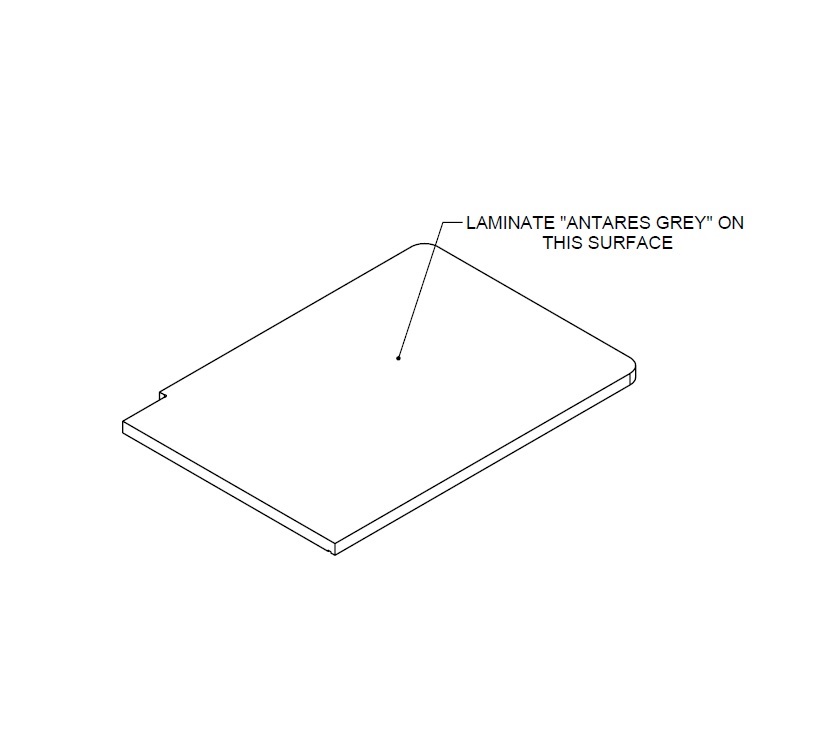 AL1 76-2 & 76-4 Gas Box Worktop