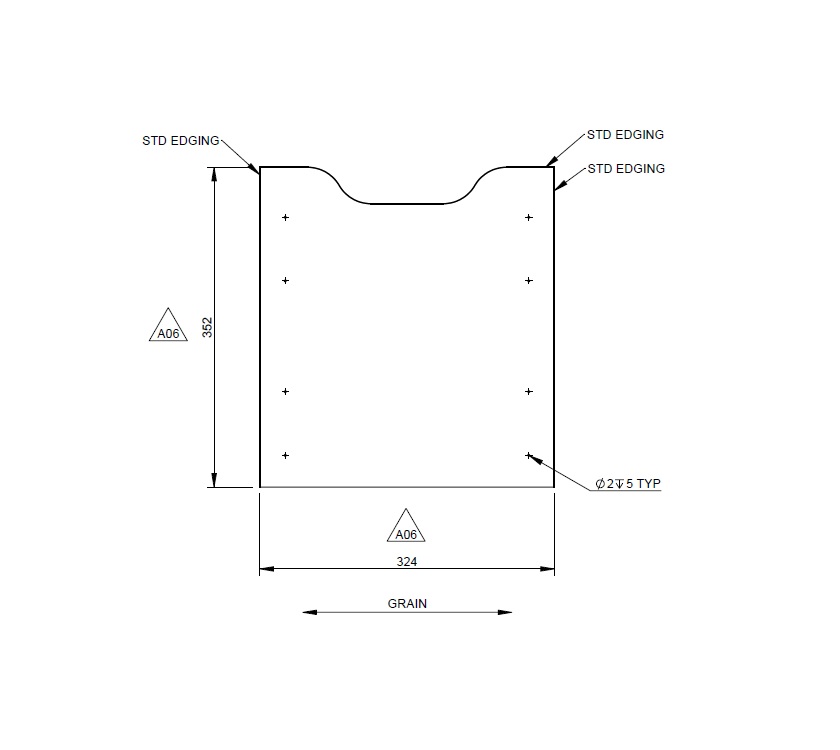 Read more about PS6 Palermo Rear Lounge Ottoman Face Panel product image