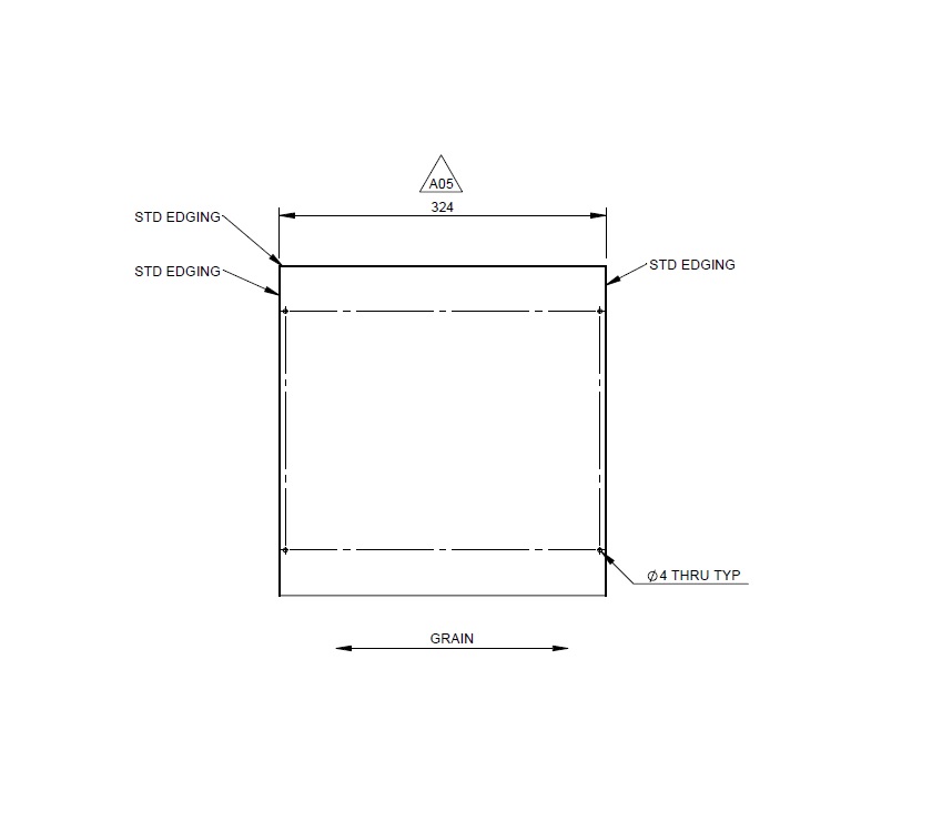 PS6 Palermo Rear Lounge Ottoman Back Panel