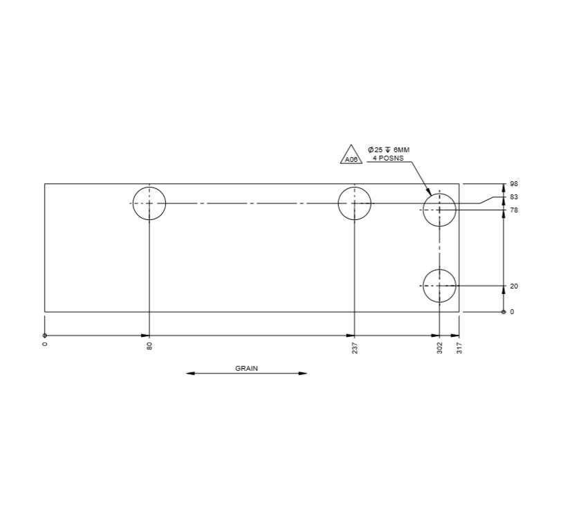 PX1 Vanity Unit Footer