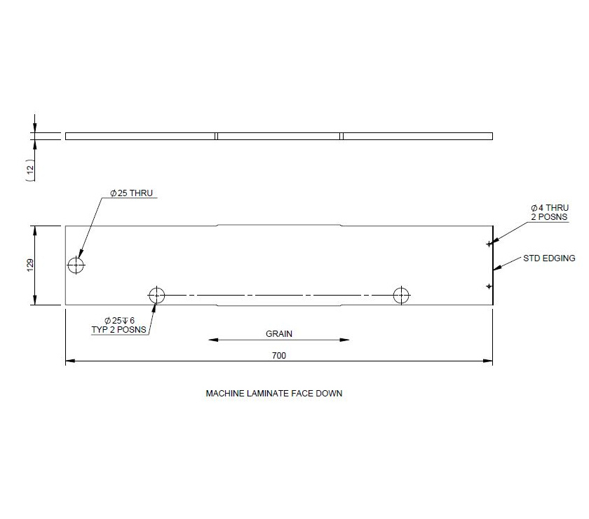 Read more about PS6 RIM Kitchen Table Storage Lower Shelf product image