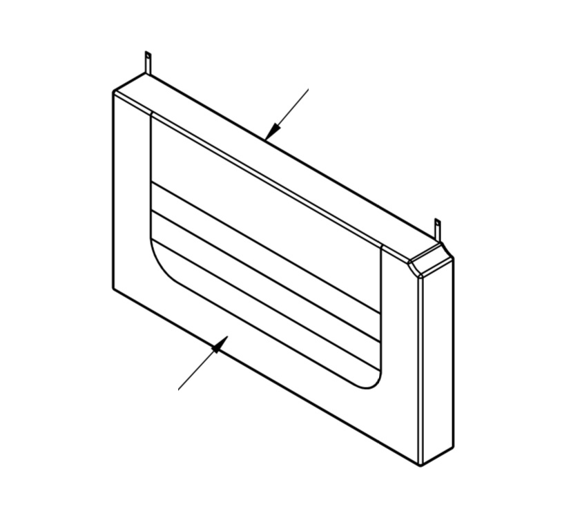 AE2 59-2 N/S Base Cushion 1340x749x150mm