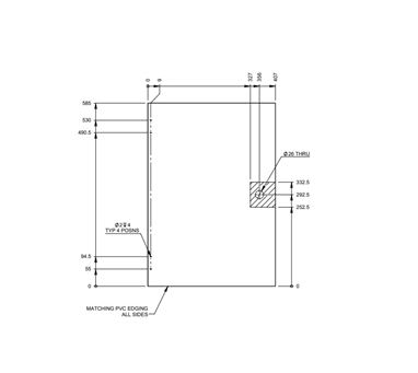 AG1 PORTO MID WASHROOM CUPBOARD DOOR