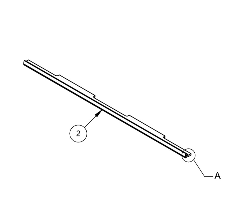 DY1 D4-3 D4-4 Fixed Bed Locker Long LED Header