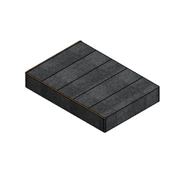 DY1 D4-3 N/S Front Seat Base Cushion - Java